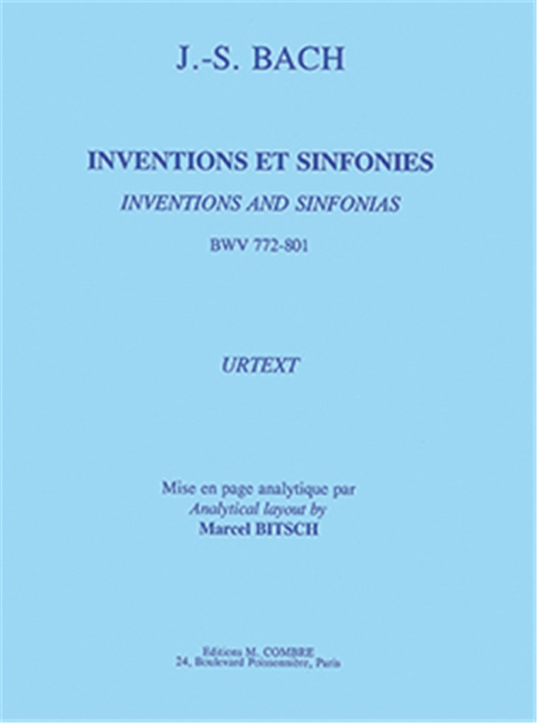 Inventions et Sinfonies BWV772 - 801