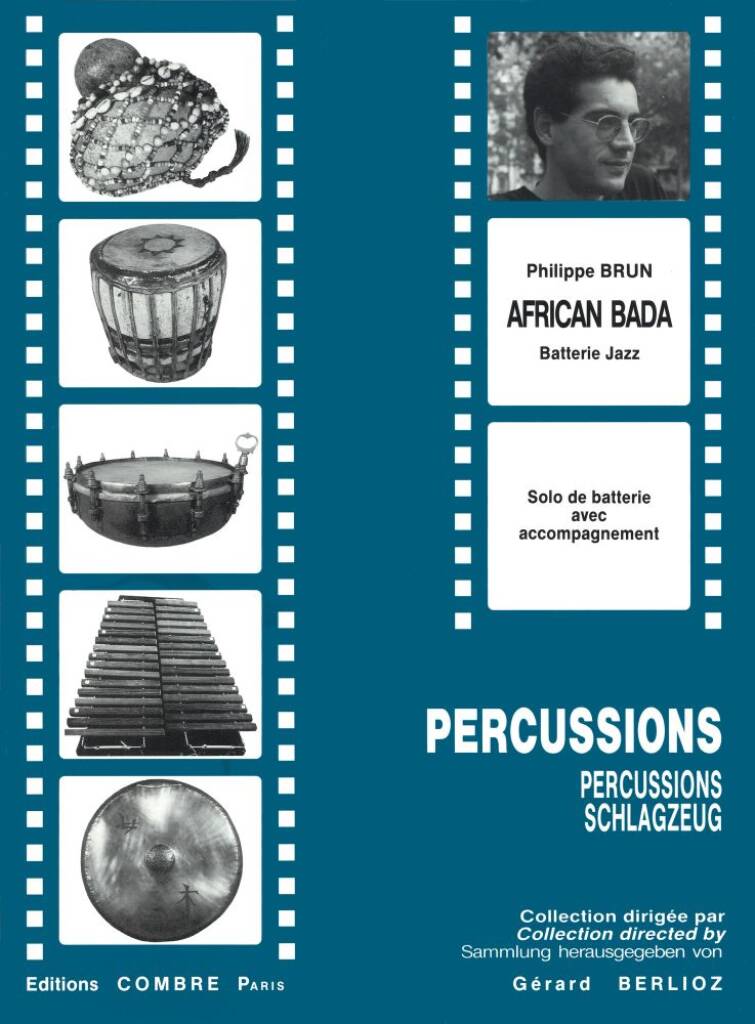 African bada - solo batterie jazz avec acc.