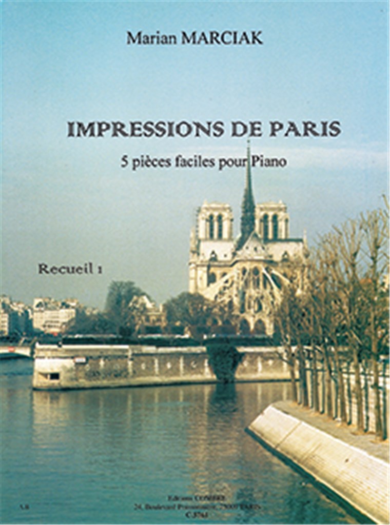Impressions de Paris Vol.1 (5 pièces facile)