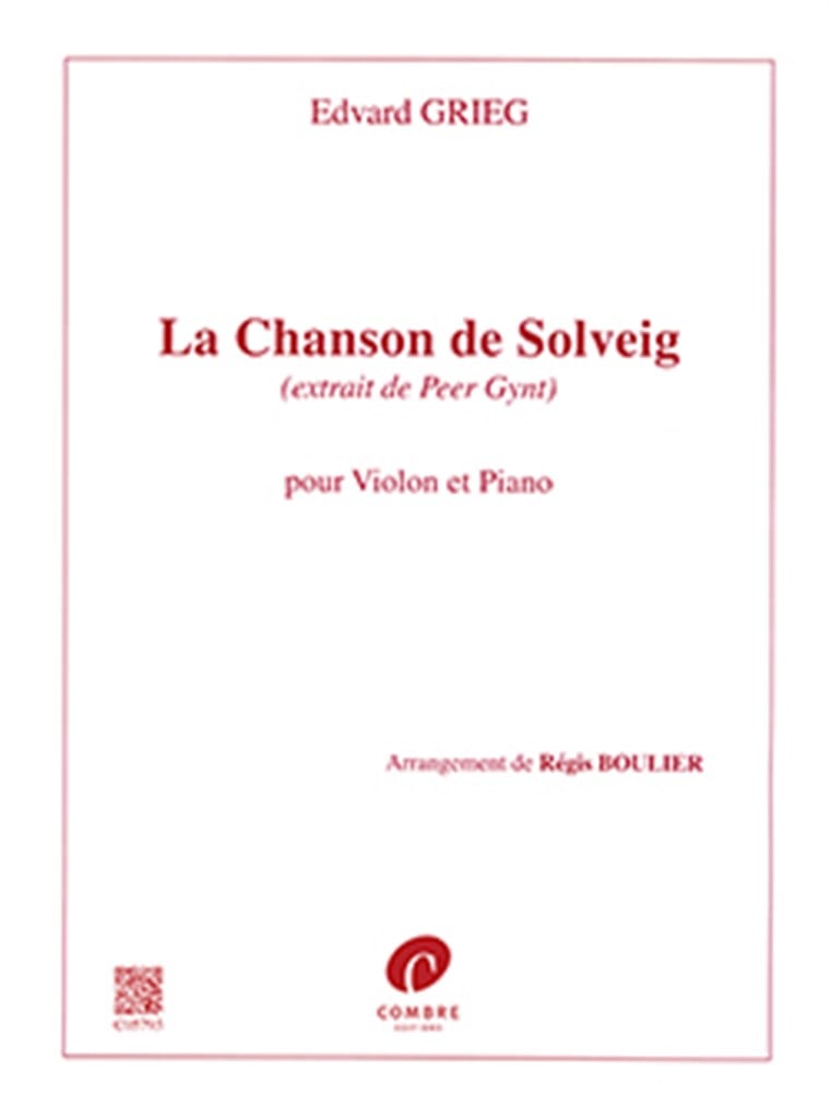 Chanson de Solveig extr. de Peer Gynt