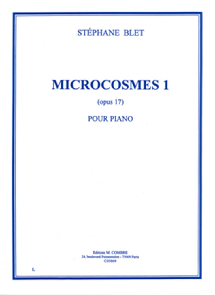 Microcosmes 1 Op.17