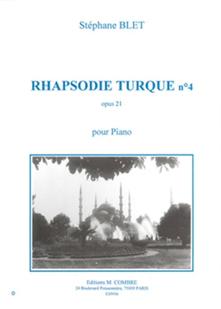 Rhapsodie turque n°4 Op.20