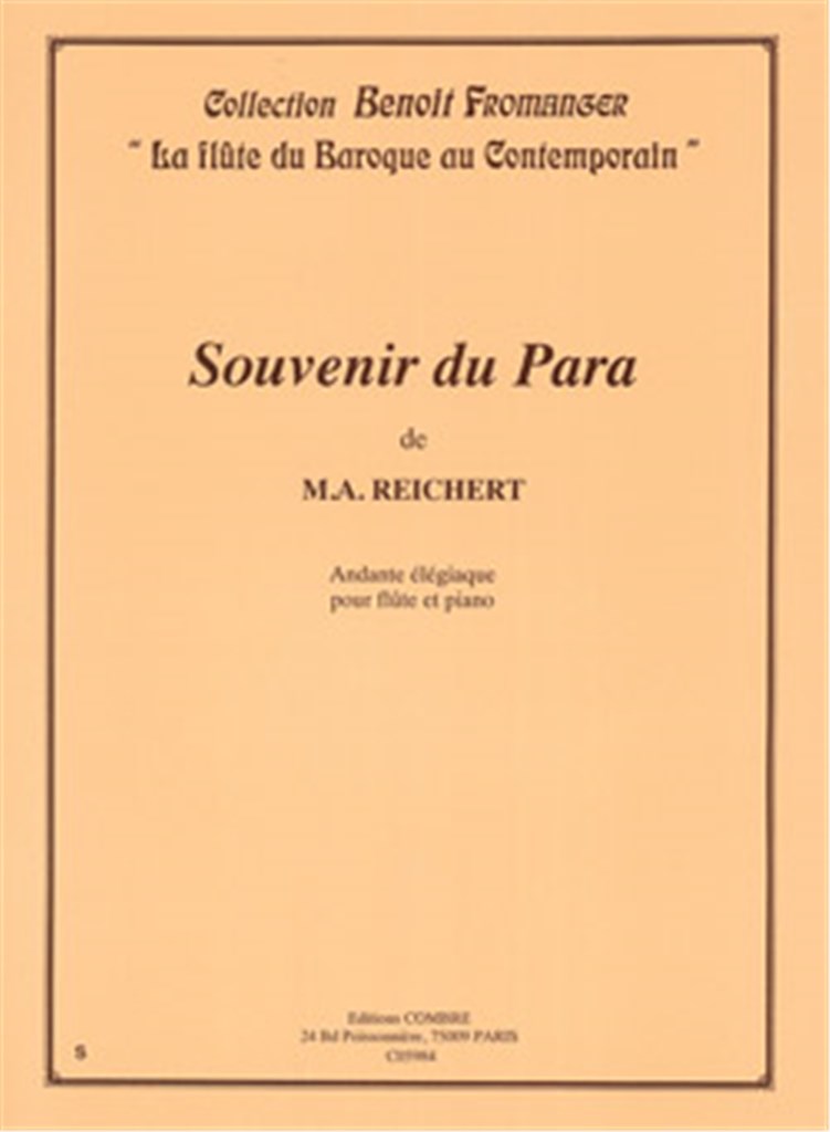 Souvenir du para (andante élégiaque)