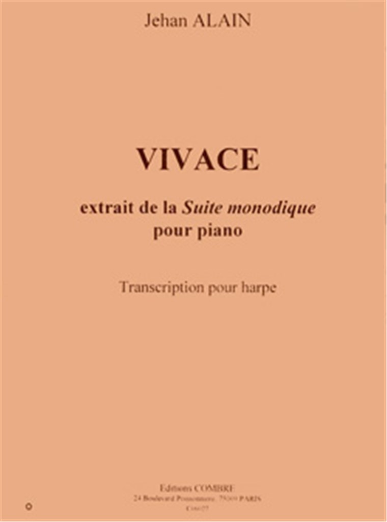Vivace extr. de Suite monodique