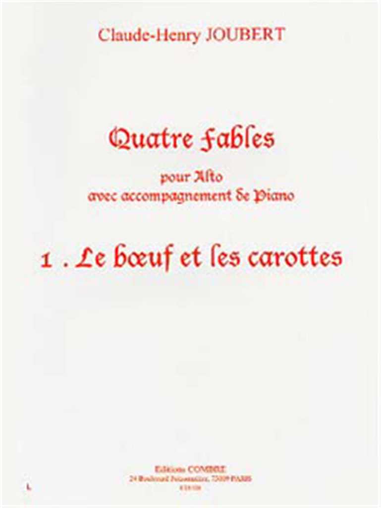 Fables (4) n°1 Le Boeuf et les carottes