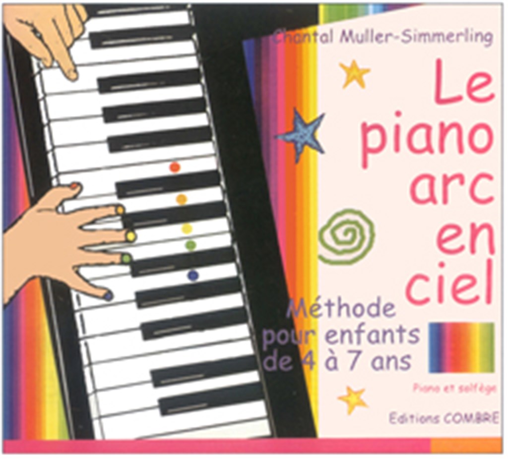 Le piano arc en ciel