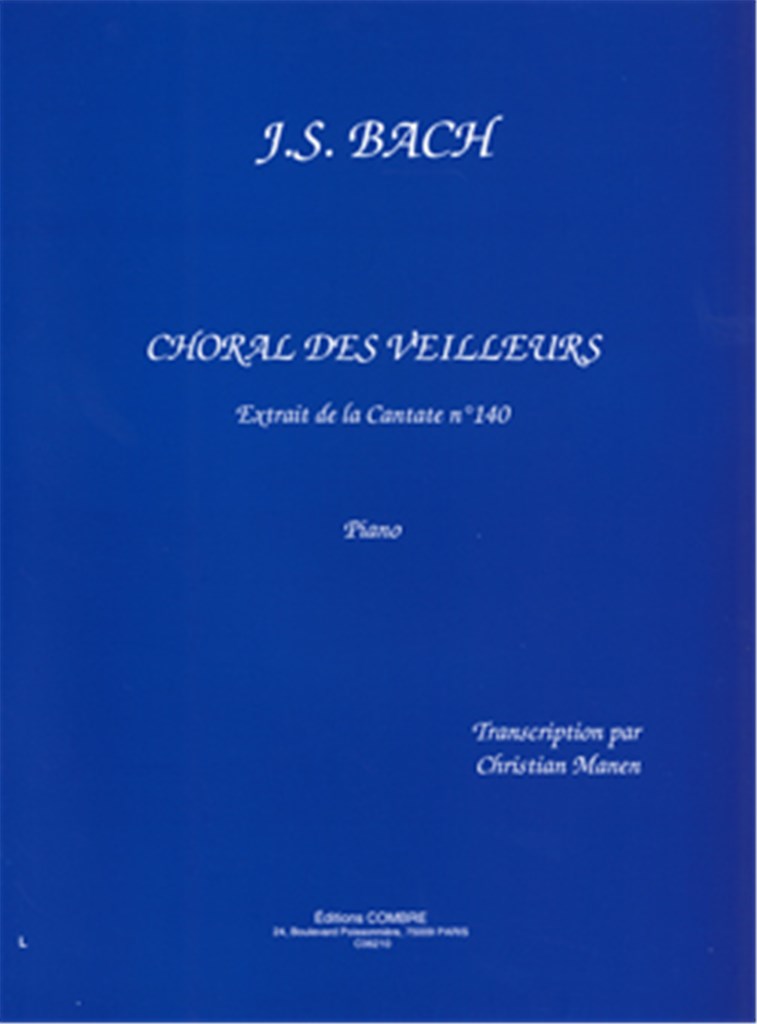 Choral des veilleurs extr. Cantate n°140