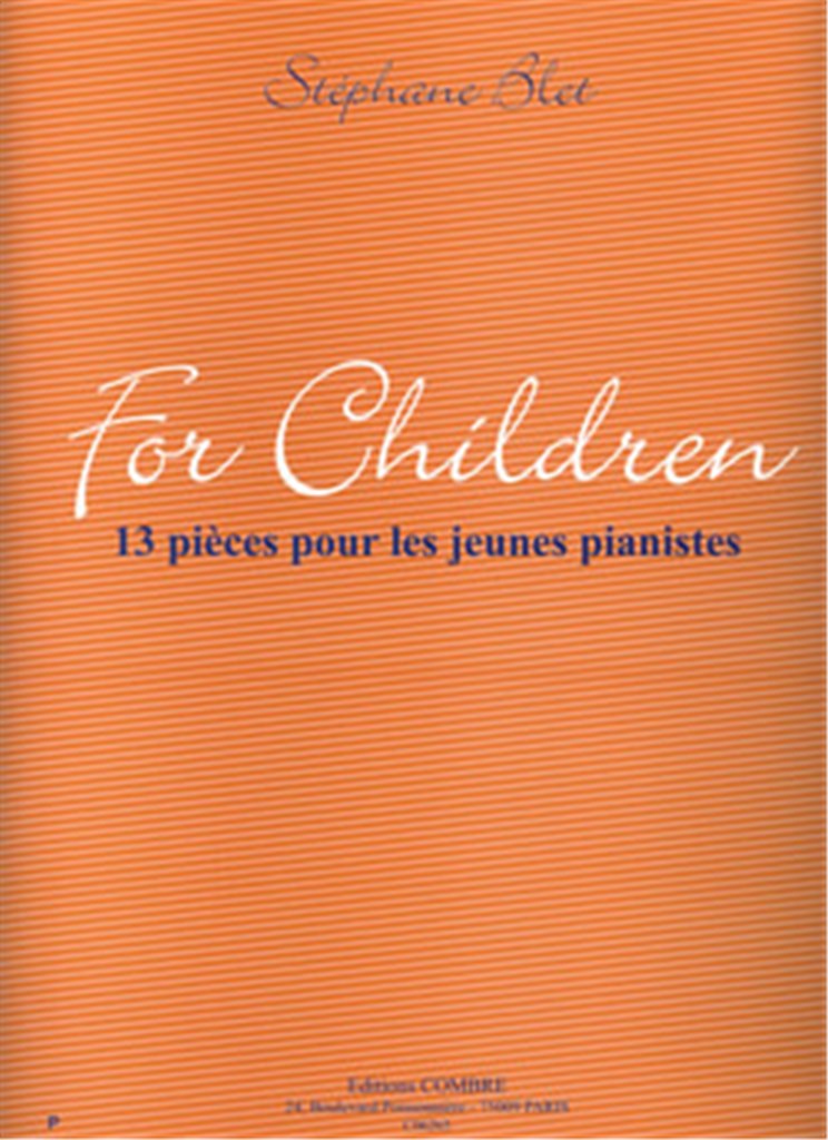 For children : 13 pièces pour les jeunes pianistes