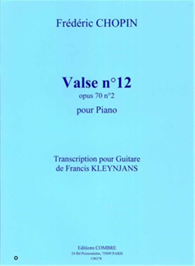 Valse n°12 Op.70 n°2