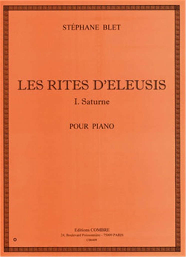 Les Rites d'Eleusis - I : Saturne