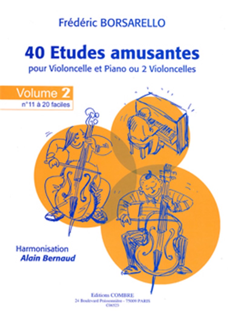 Etudes amusantes (40) Vol.2 (11 à 20)