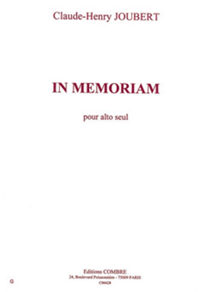 In memoriam