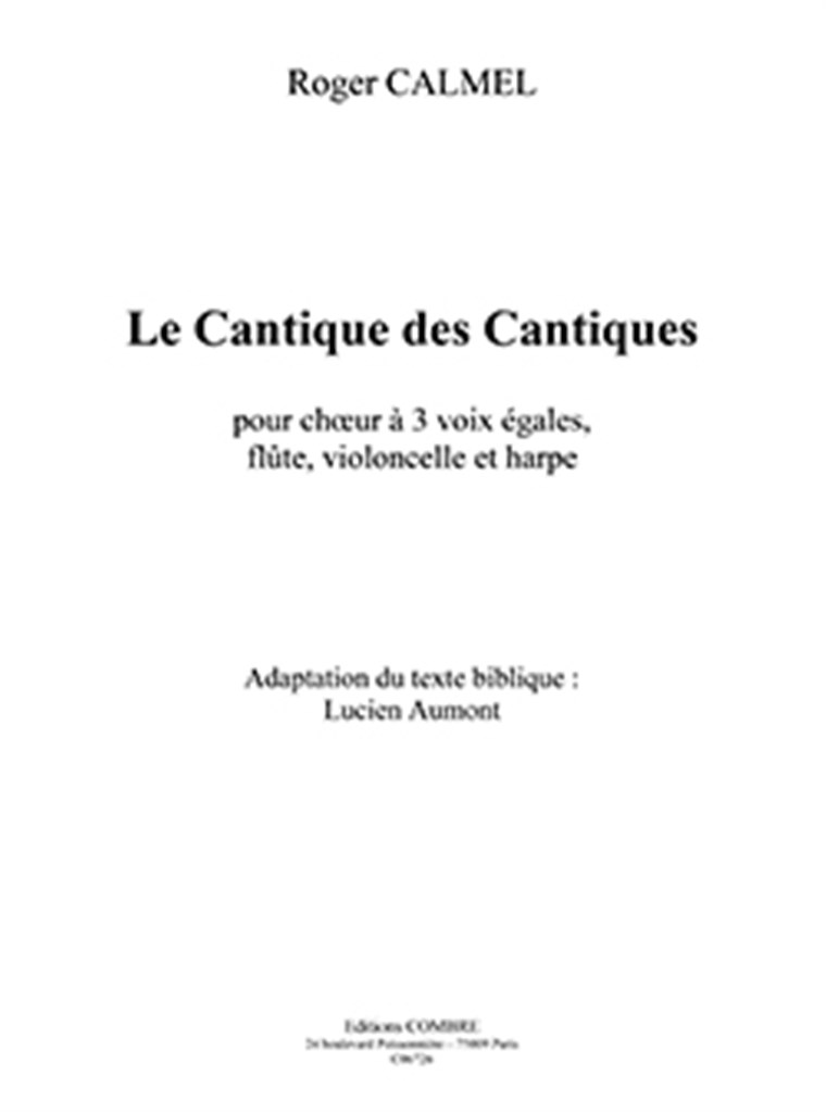 Le Cantique des cantiques