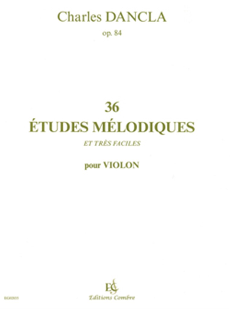 Etudes mélodiques (36) Op.84