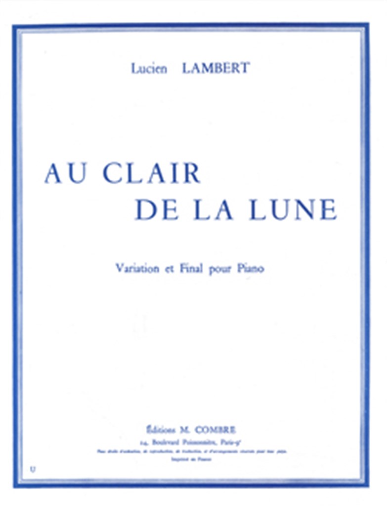 Au clair de la lune