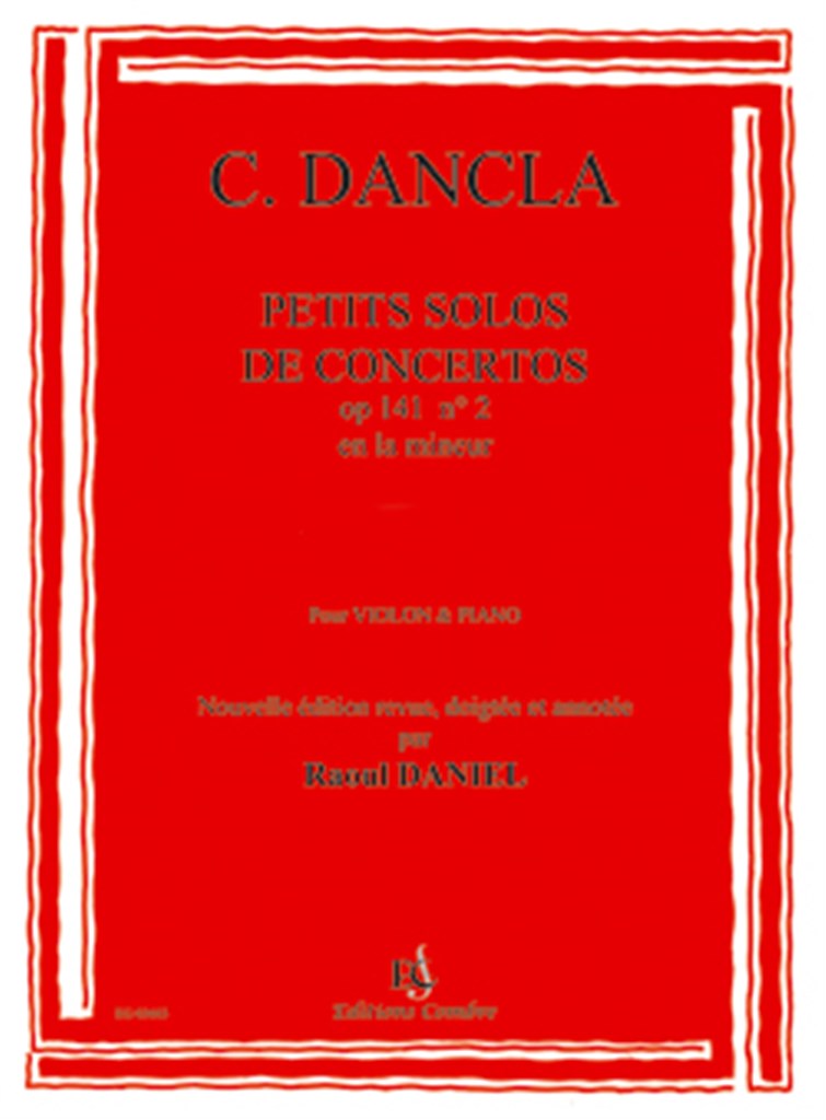 Petit solo de concerto Op.141 n°2 en la min.