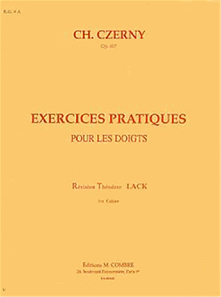 Exercices pratiques Op.802 Vol.1