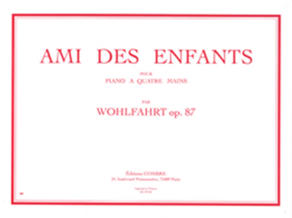 Ami des enfants Op.87