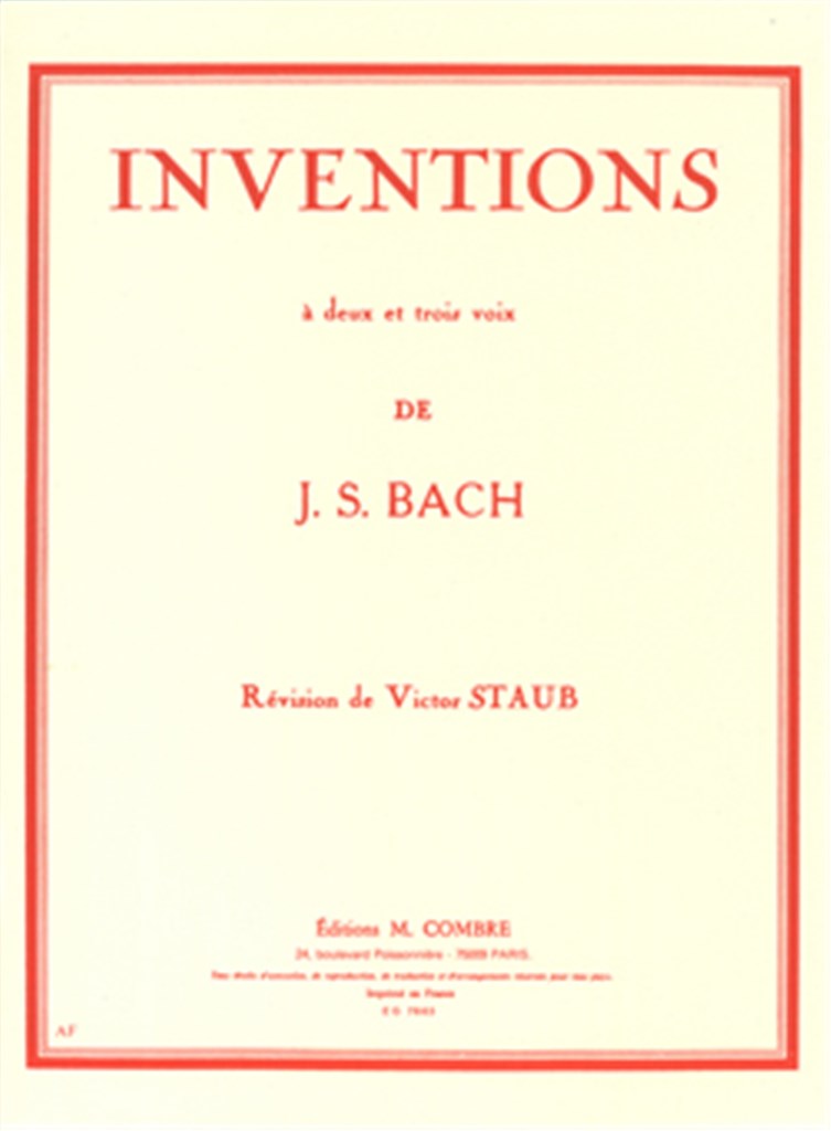 Inventions à 2 et 3 voix