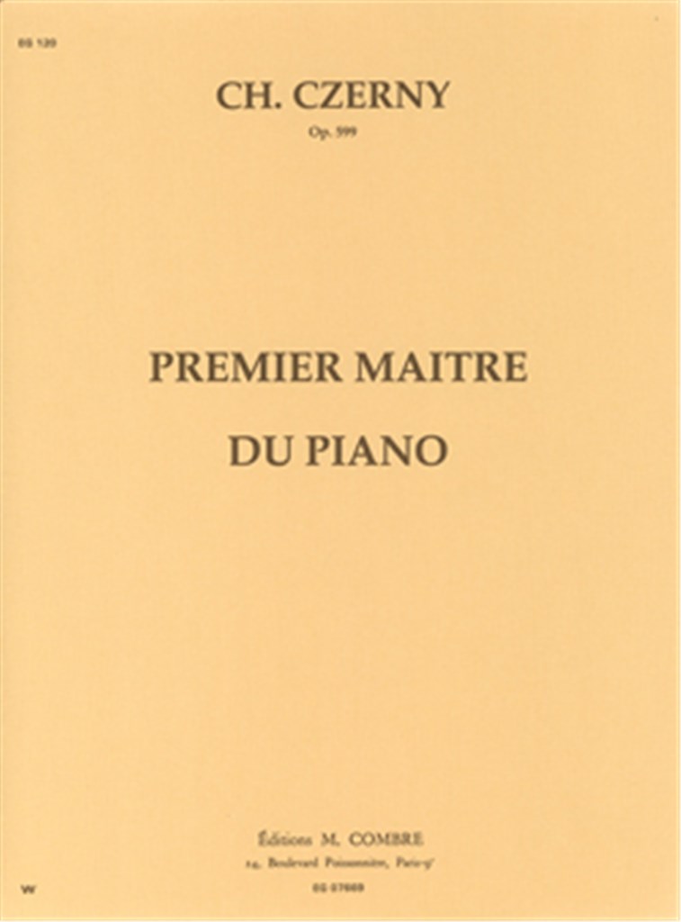 Premier maître du piano Op.599
