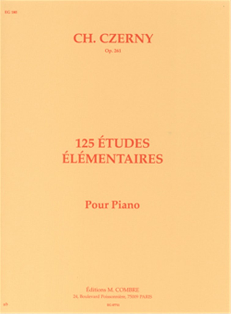 Etudes élémentaires (125) Op.261