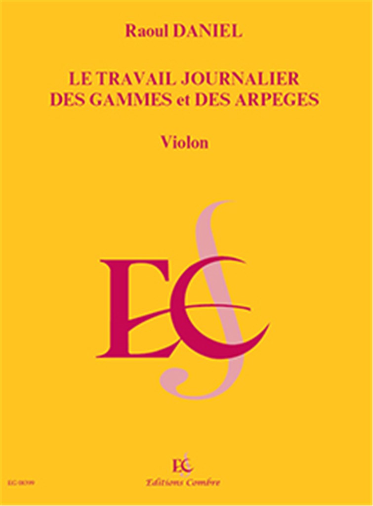 Travail journalier des gammes et arpèges