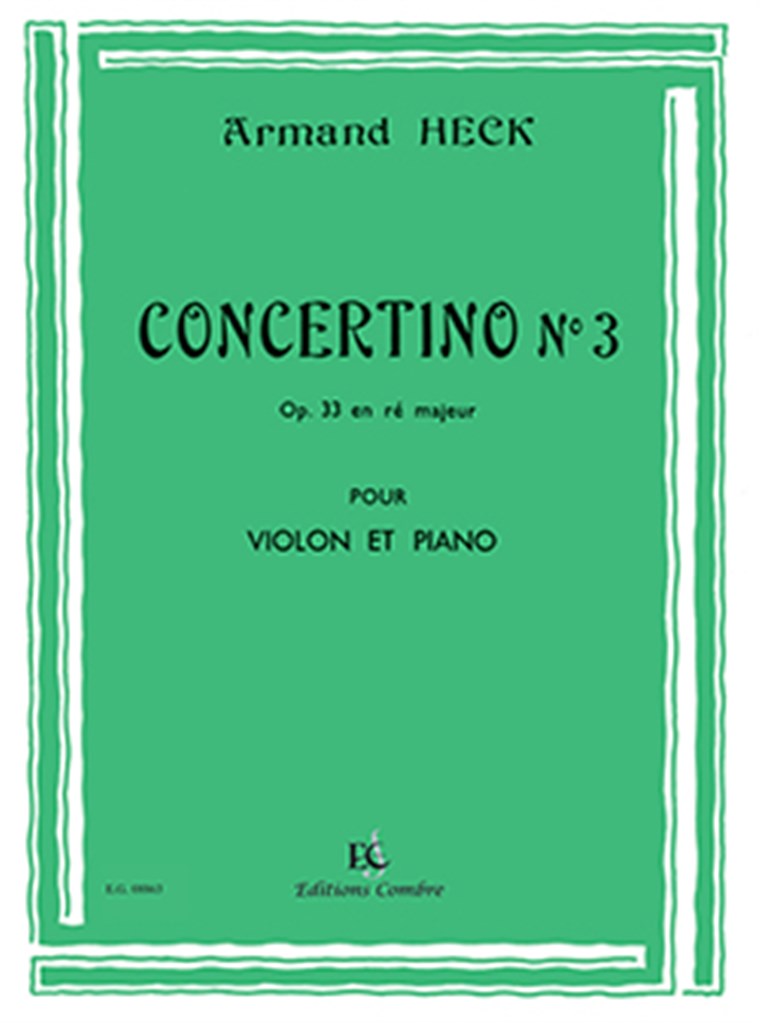 Concertino n°3 ré maj. Op.33