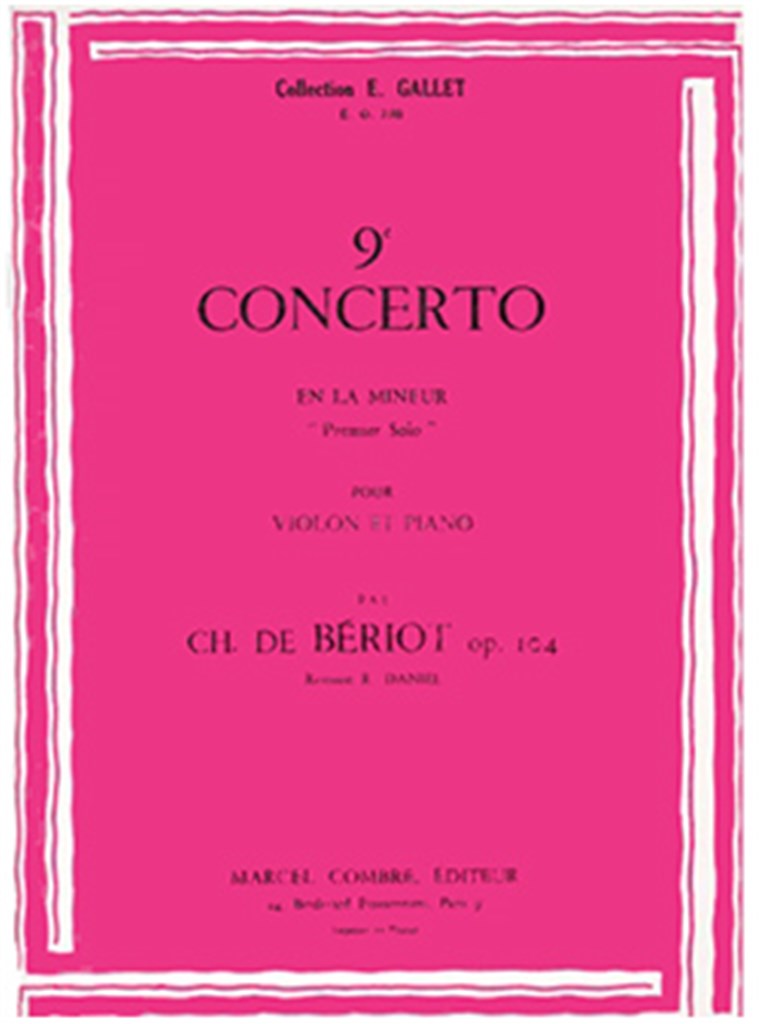Solo n°1 du concerto n°9 en la min.