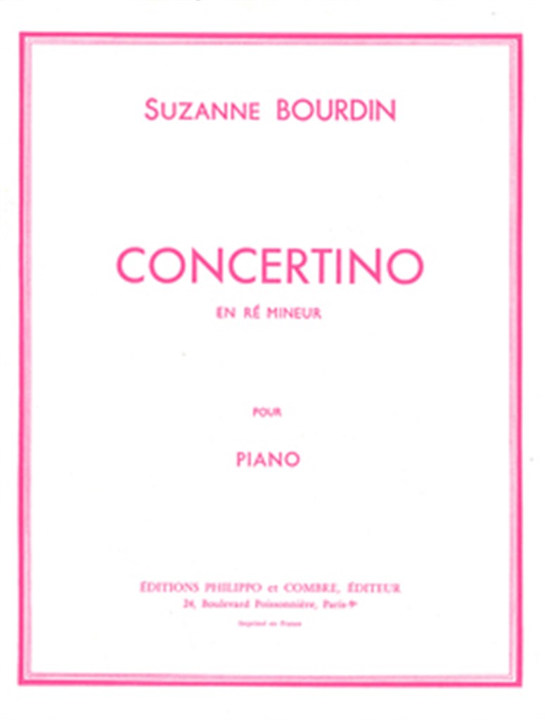 Concertino en ré mineur