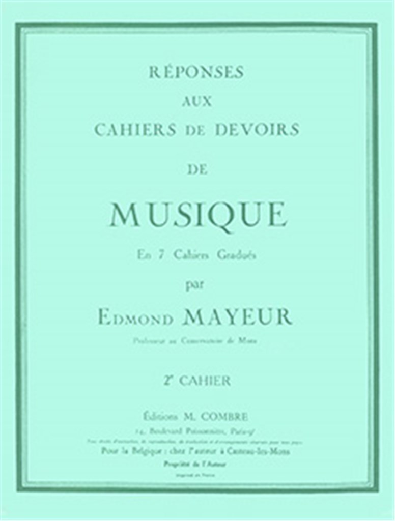 Réponses aux devoirs du n°2