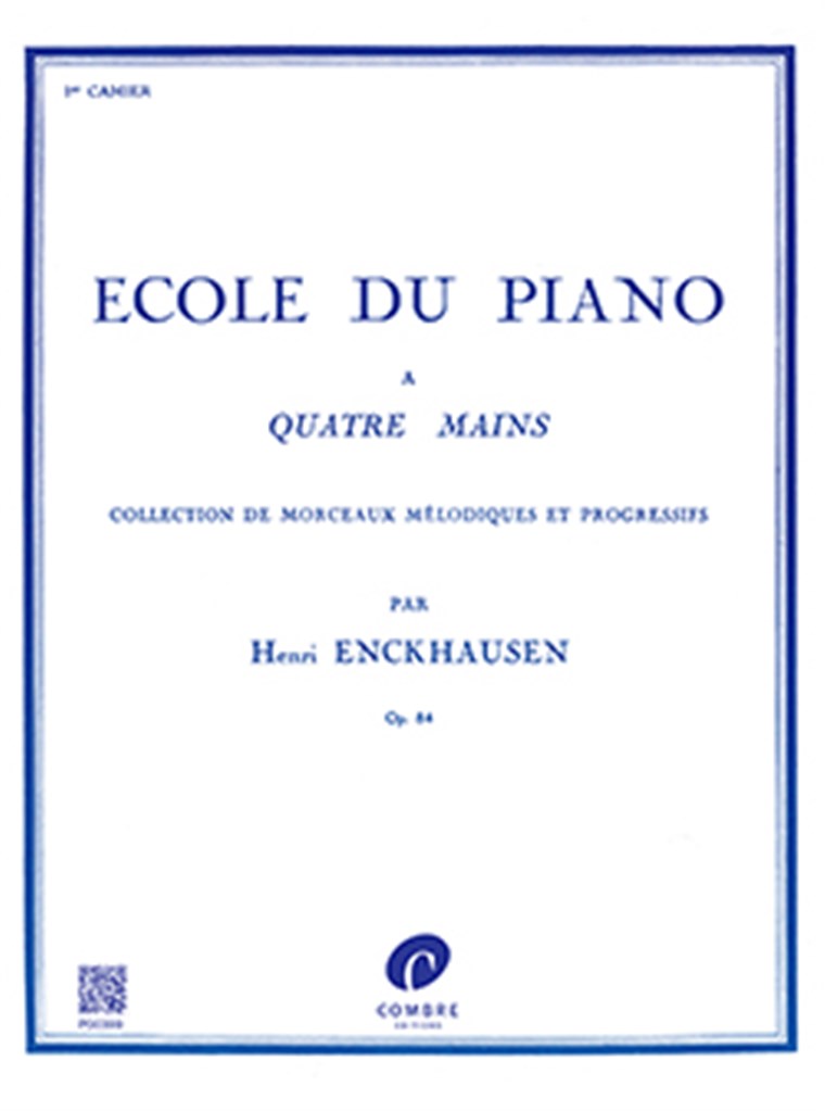 Ecole du piano à 4 mains Op.84 Vol.1