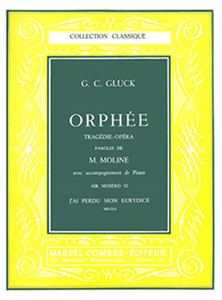 Orphée n°12 J'ai perdu mon Eurydice