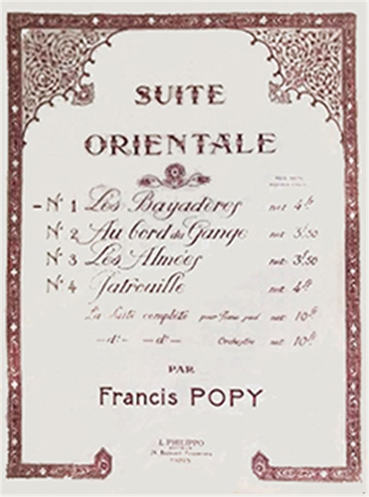 Suite orientale n°1 Les Bayadères