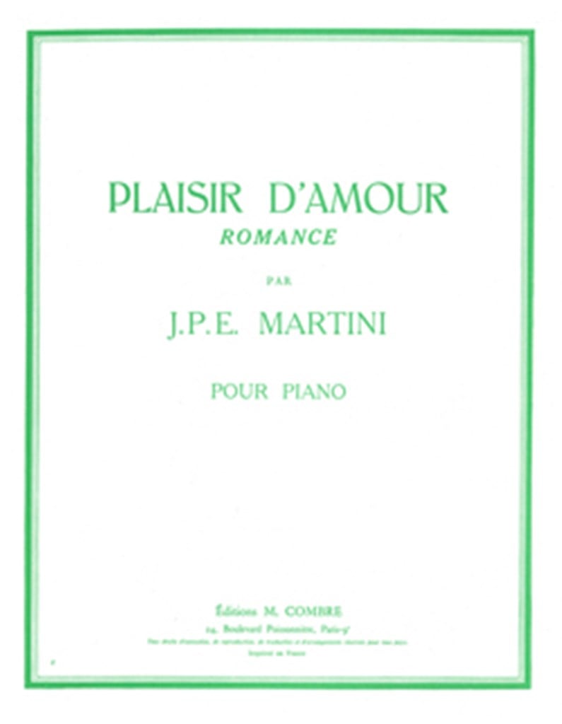Plaisir d'amour (romance)