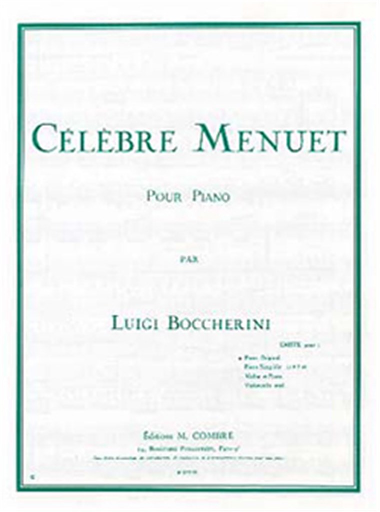 Célèbre menuet
