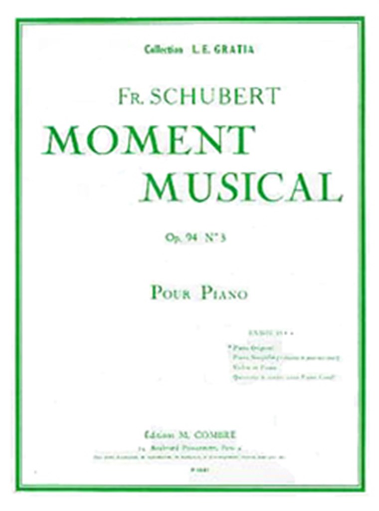 Moment musical Op.94 n°3