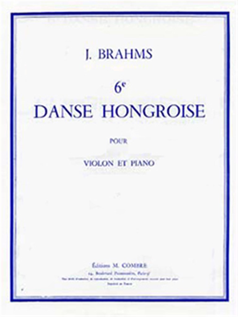 Danse hongroise n°6