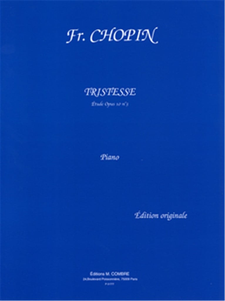 Tristesse Op.10 n°3