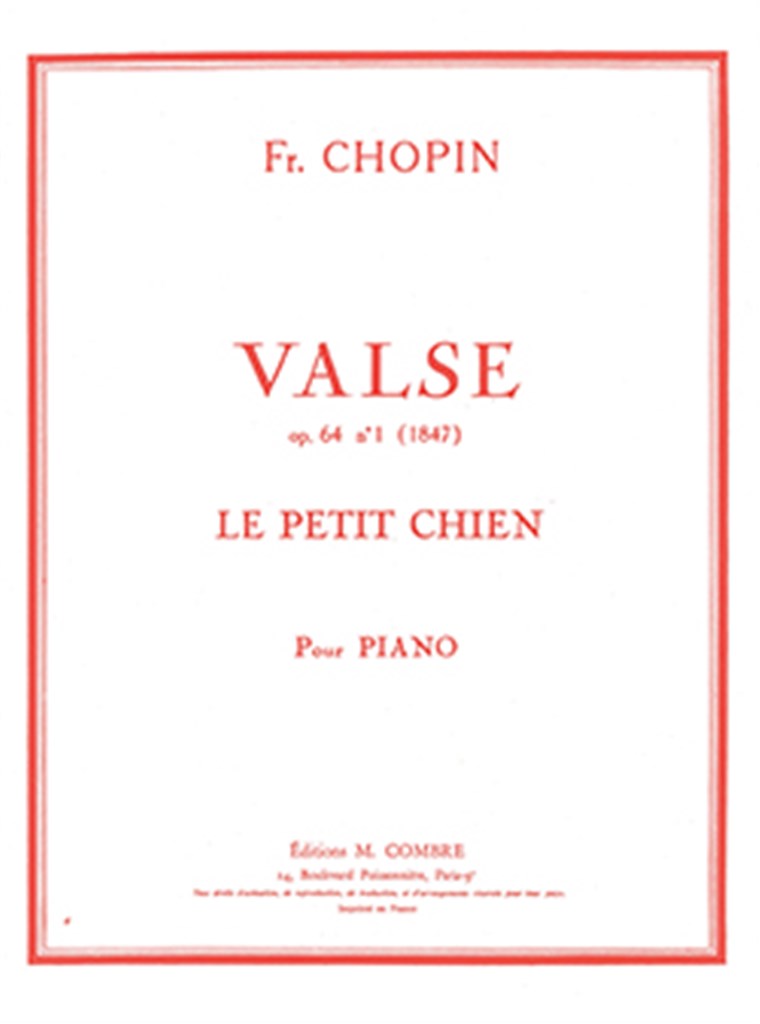 Valse Op.64 n°1 Le petit chien