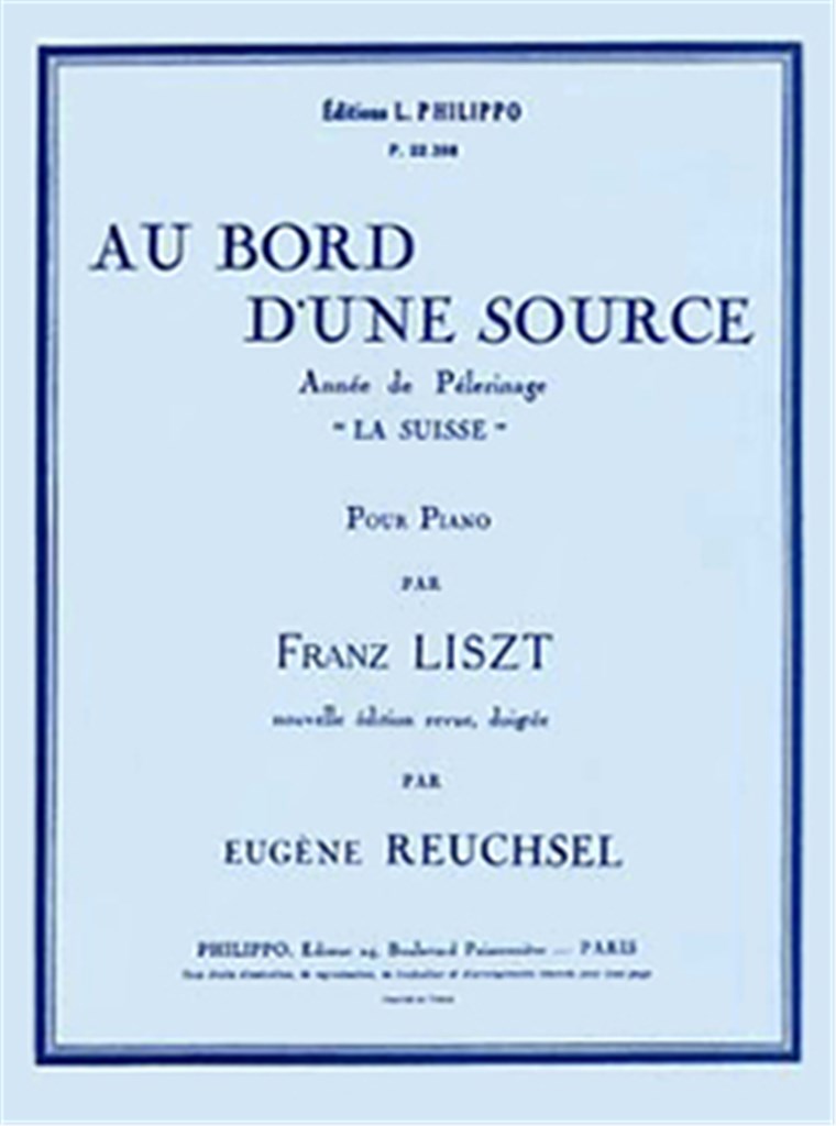 Au bord d'une source