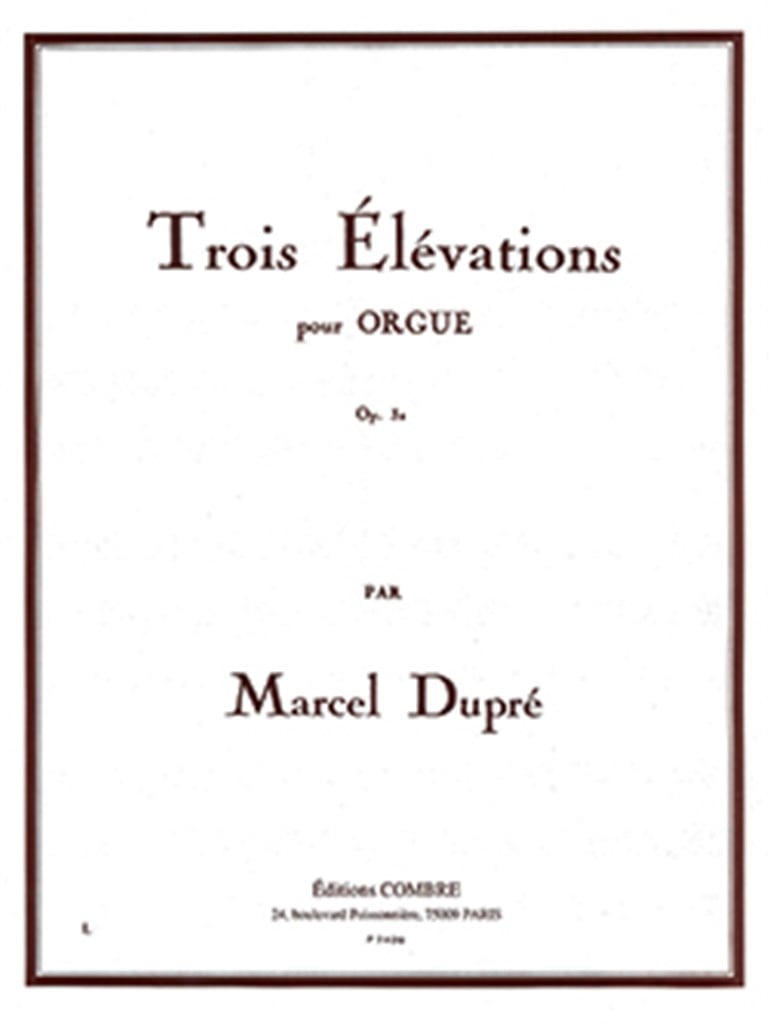 Elévations (3) Op.32
