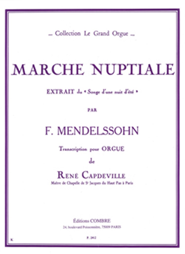 Marche nuptiale du Songe d'une nuit d'été