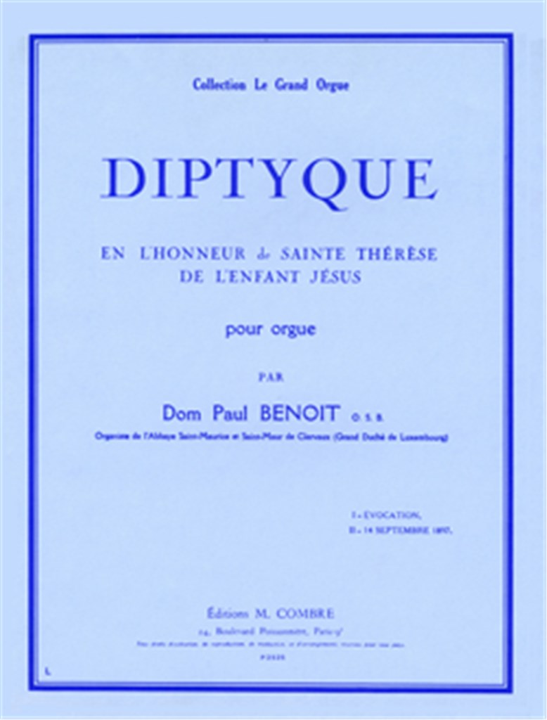 Diptyque en l'honneur de Sainte Thérèse
