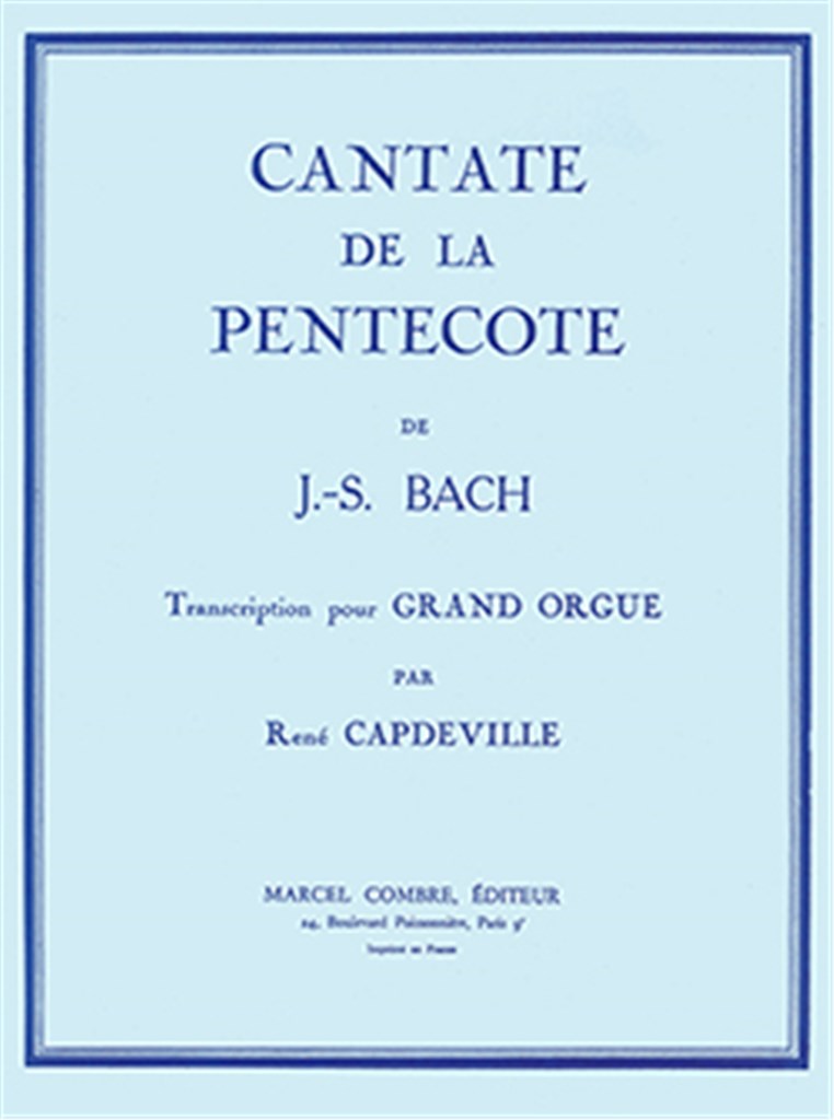 Cantate n°68 de la Pentecôte - Aria