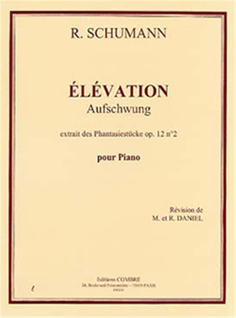 Elévation op.12 n°2 (des Phantasiestücke)