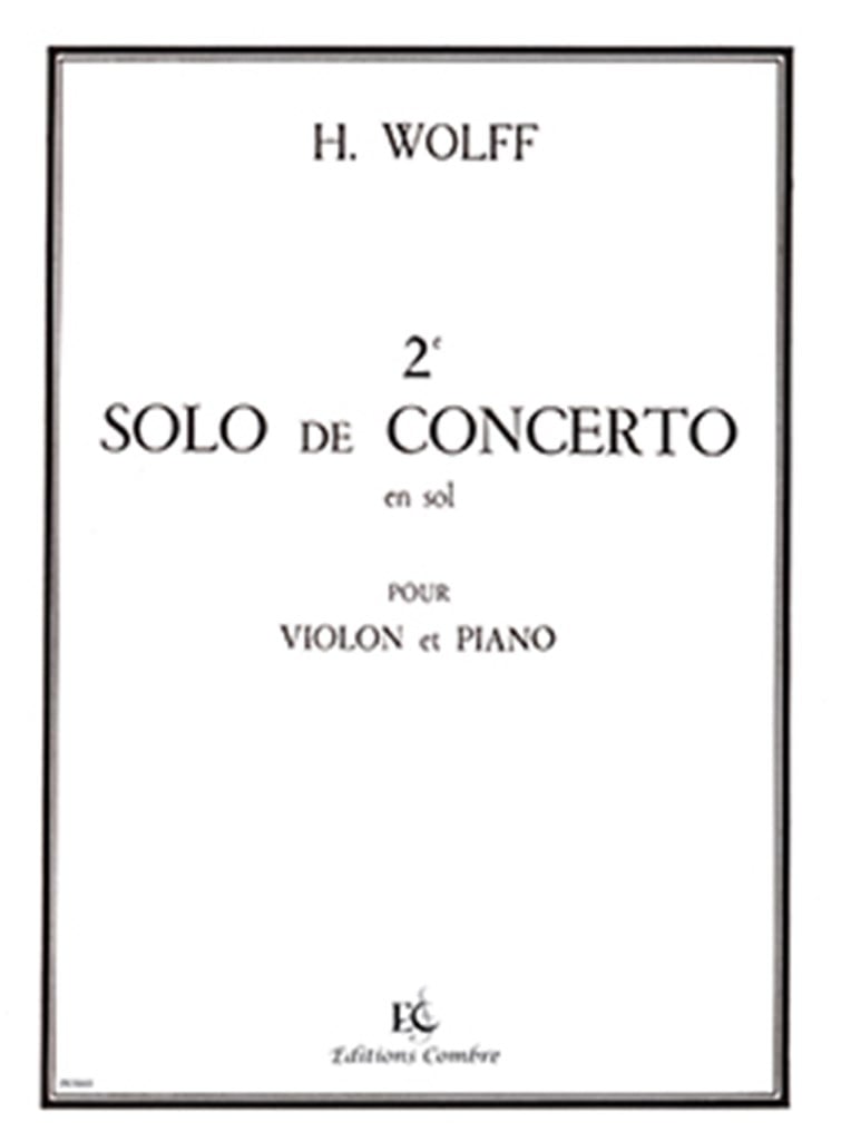 Solo de concerto n°2 en sol