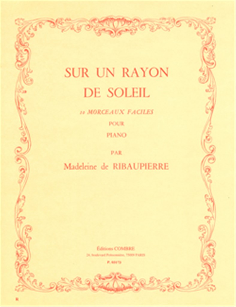 Sur un rayon de soleil (10 morceaux faciles)