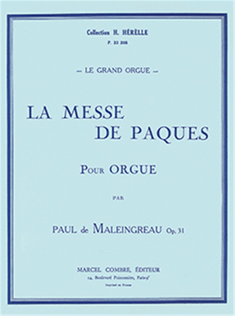 La Messe de Pâques Op.31