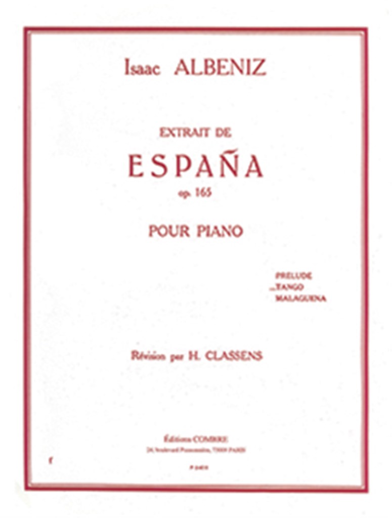 Espana Op.165 Tango