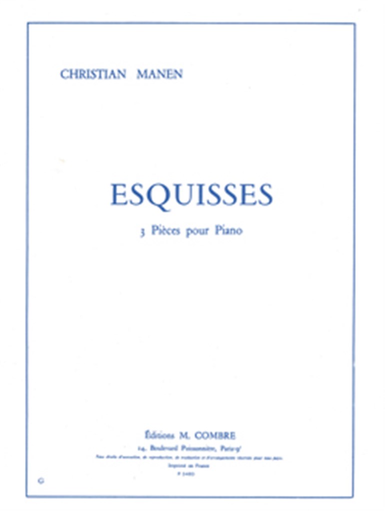 Esquisses (3 pièces)